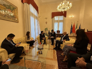 Pescara e Fuzhou firmano il Patto di amicizia e collaborazione